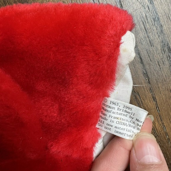 Clifford The Big Red Dog Hand Puppet Norman Bridwell toy plush - Picture 3 of 7